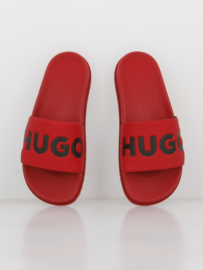 Claquettes match it rouge homme - Hugo