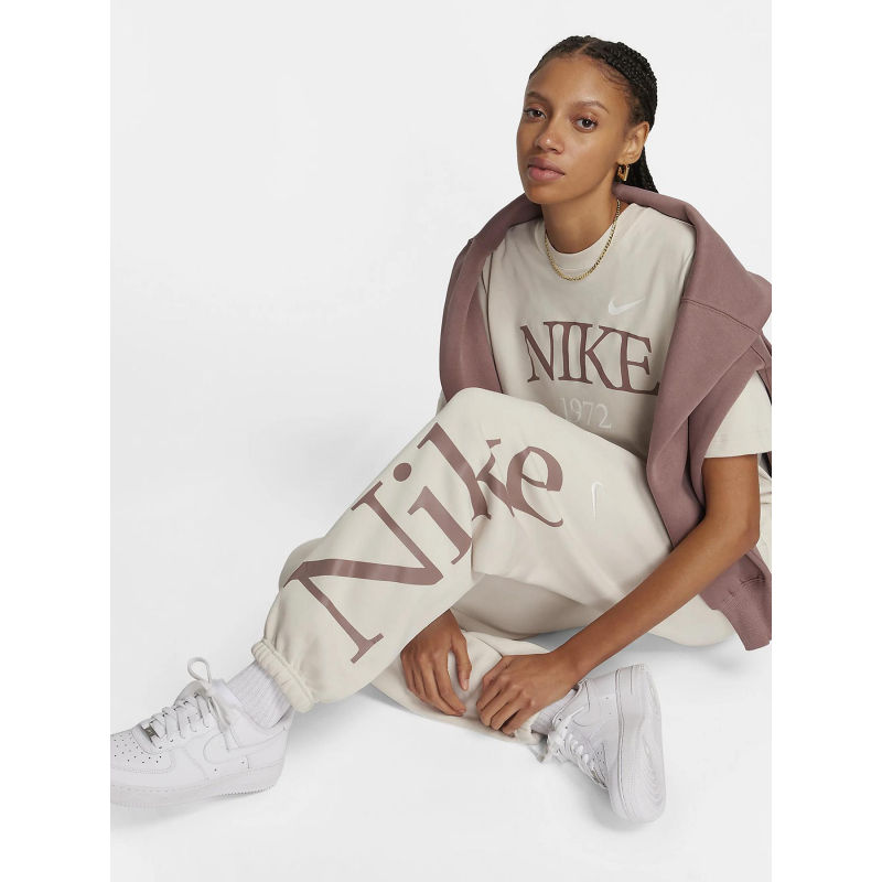 Survêtement Nike Femme Nike Jogging Beige Jogging Nike Veste Nike - Main Image