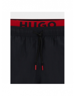 Short de bain flex noir homme - Hugo