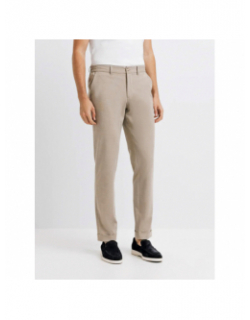 Pantalon chino slim pombou beige homme - Izac