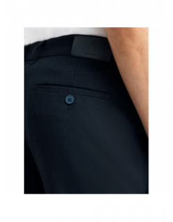 Pantalon chino slim pombou bleu marine homme - Izac
