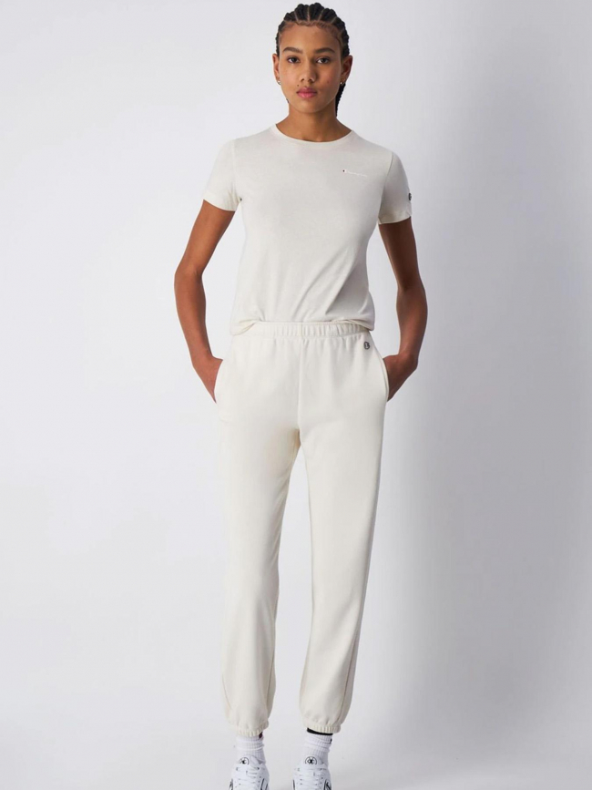 Jogging cuff beige femme - Champion