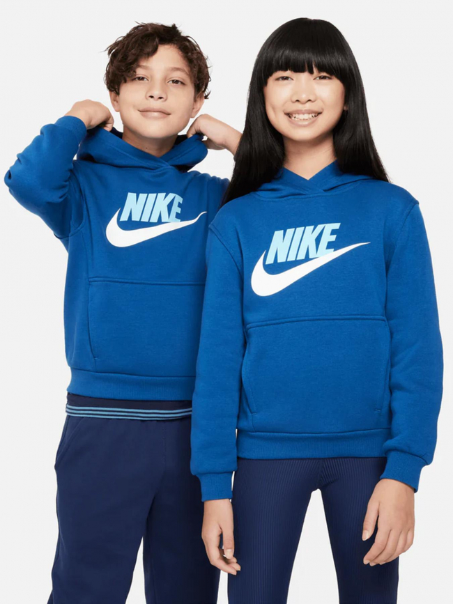 Sweat à capuche sportswear club bleu enfant - Nike