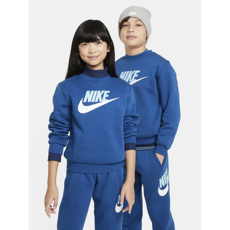 Sweat sportswear club crew bleu enfant - Nike