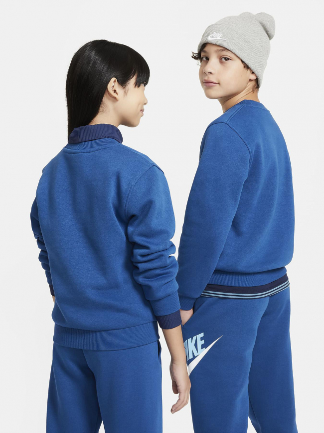 Sweat sportswear club crew bleu enfant - Nike