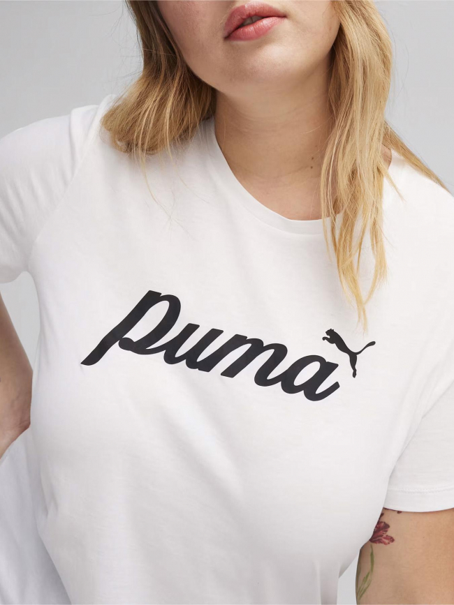 T-shirt ample blossom blanc femme - Puma