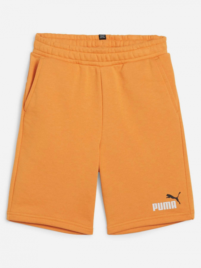 Short jogging uni essential jaune garçon - Puma