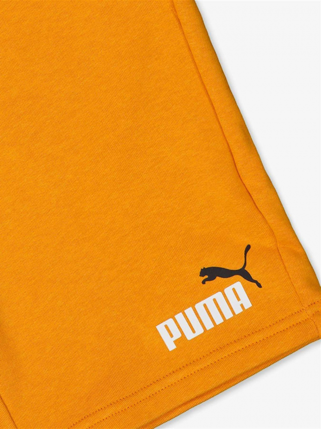 Short jogging uni essential jaune garçon - Puma