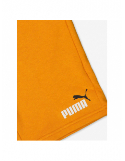 Short jogging uni essential jaune garçon - Puma