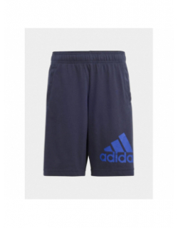 Short jogging à logo bleu marine enfant - Adidas