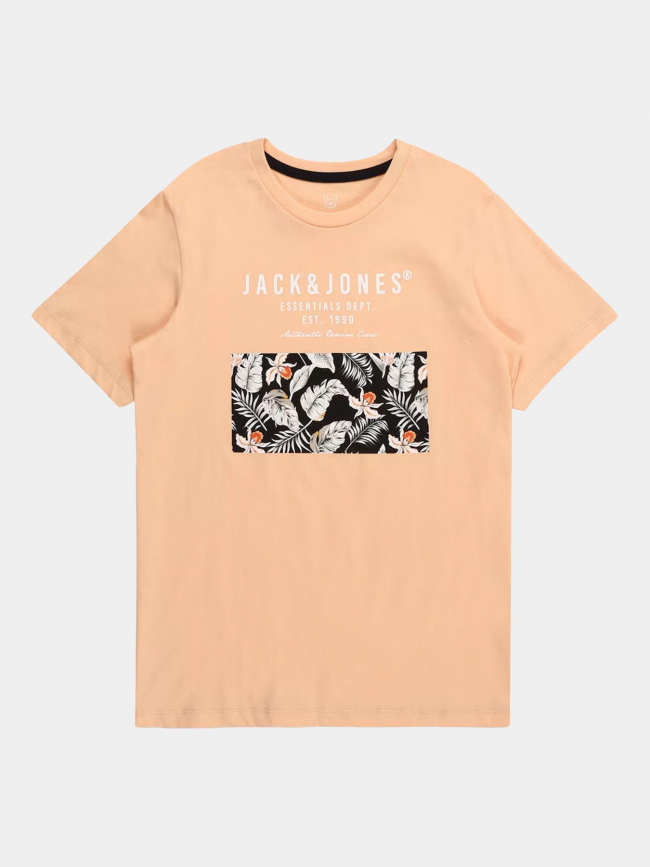 T-shirt chill shape orange garçon - Jack & Jones