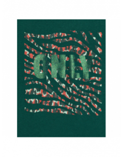 T-shirt kogelif vert fille - Only