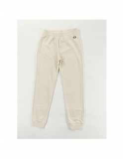 Jogging rib cuff beige fille - Champion