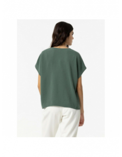T-shirt col v maxine 2 kaki femme - Tiffosi