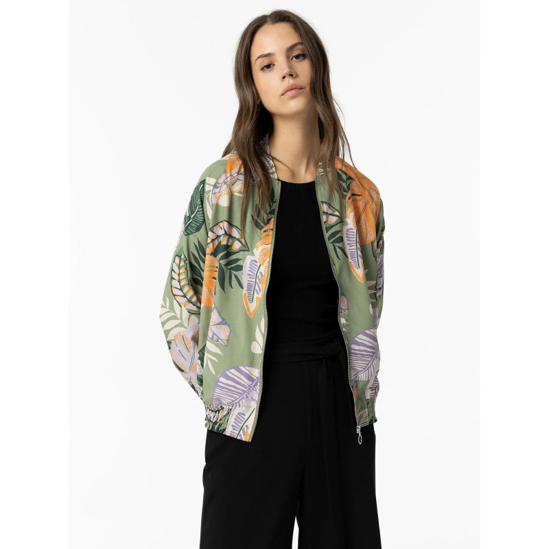 Veste bomber légère leesa vert femme - Tiffosi