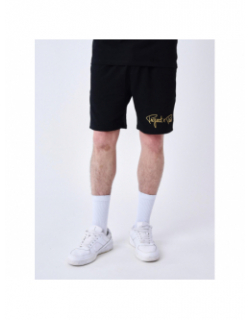 Short logo brodé noir homme - Project X Paris