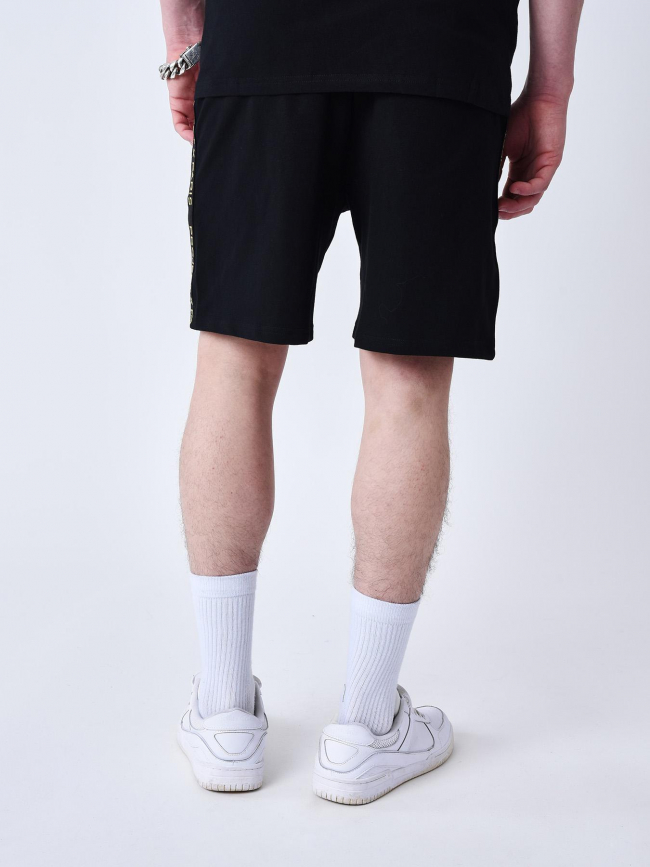 Short logo brodé noir homme - Project X Paris