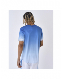 T-shirt logo brodé dégradé bleu homme - Porjet X Paris