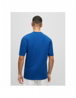 T-shirt relaxed fit protection UV bleu homme - Hugo