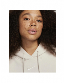 Sweat à capuche nsw phnx beige femme - Nike