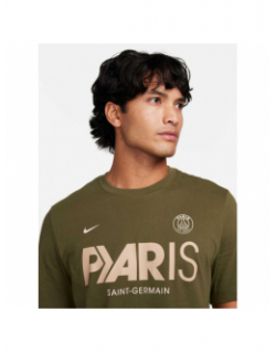 T-shirt supporter PSG kaki homme - Nike