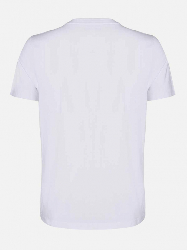 T-shirt slim cafers blanc homme - Kappa