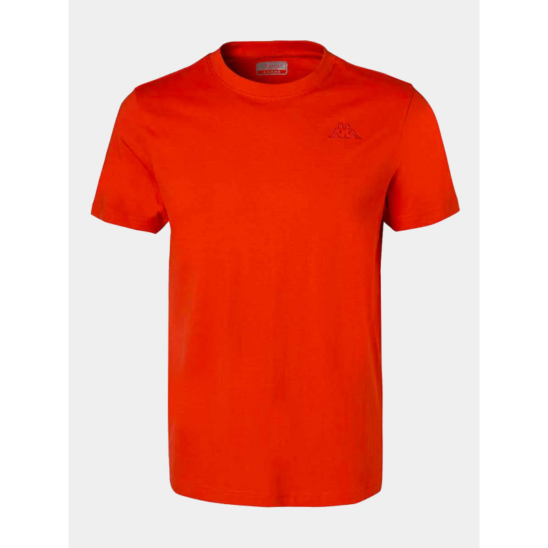 T-shirt slim cafers rouge homme - Kappa