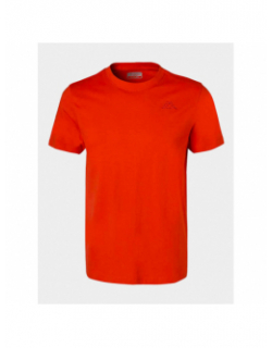 T-shirt slim cafers rouge homme - Kappa