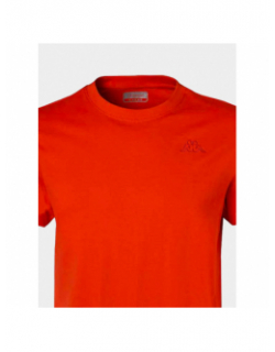 T-shirt slim cafers rouge homme - Kappa