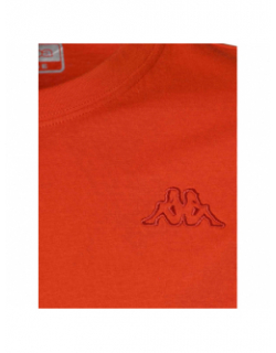 T-shirt slim cafers rouge homme - Kappa