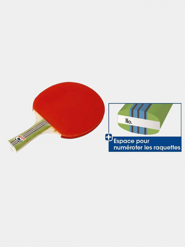 Raquette de tennis de table noir rouge - Tremblay