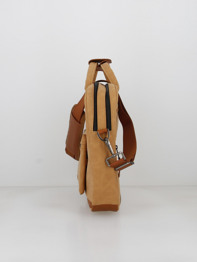 Sac ordinateur messenger moscou marron - Cabaïa