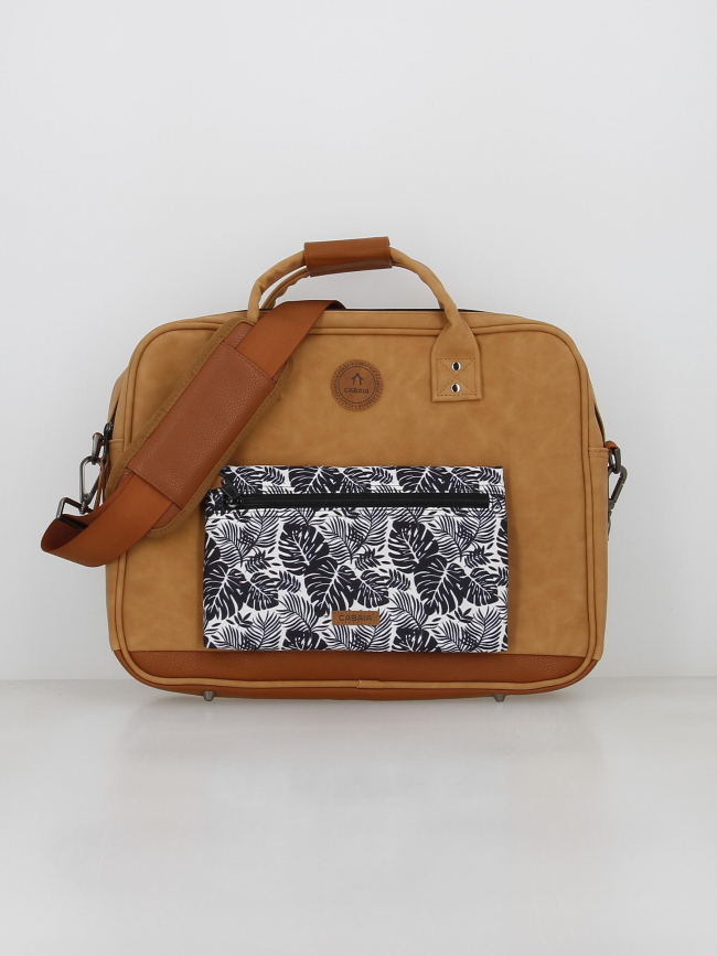 Sac ordinateur messenger moscou marron - Cabaïa