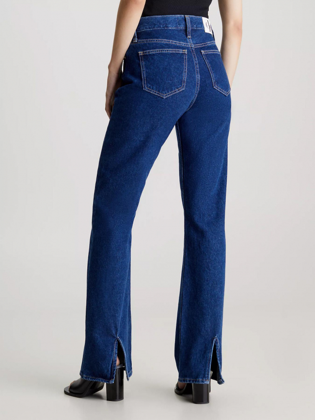 Jean bootcut authentic bleu foncé femme - Calvin Klein Jeans