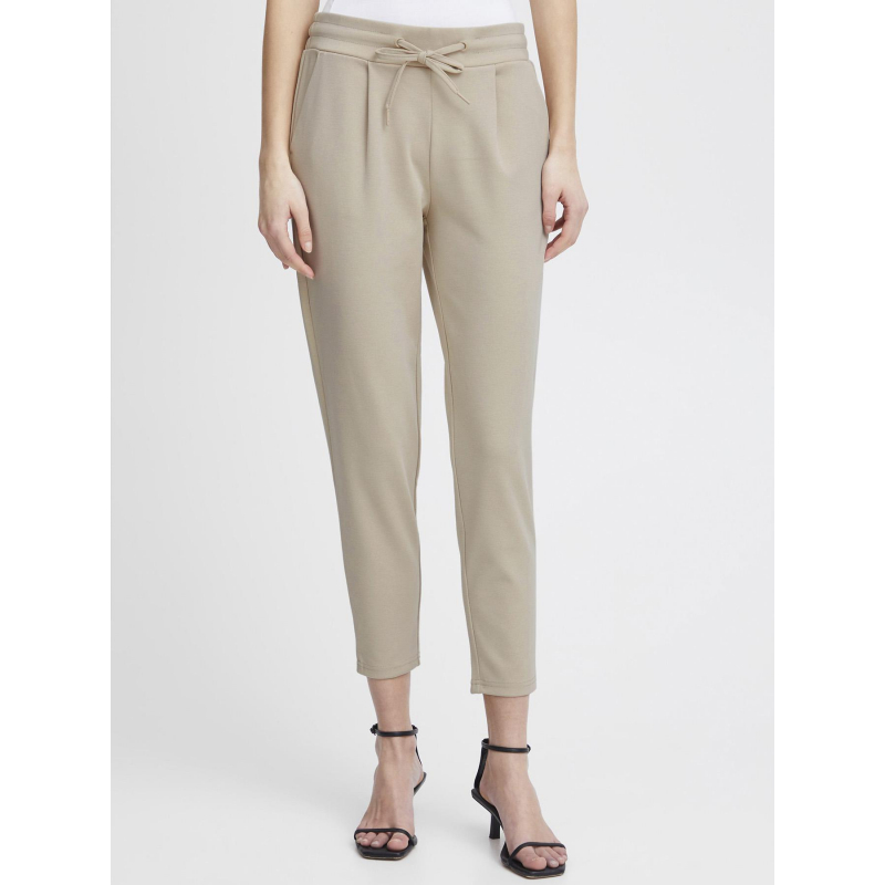 Pantalon ihkate beige femme - Ichi