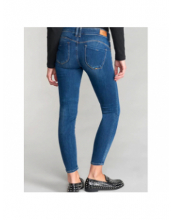 Jean slim push up pulp bleu femme - Le Temps Des Cerises