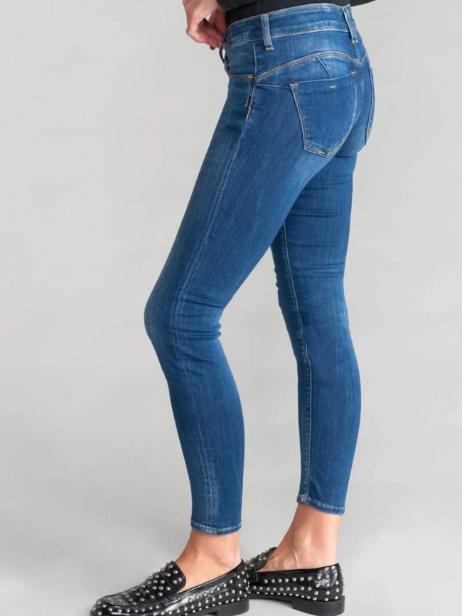 Jean slim push up pulp bleu femme - Le Temps Des Cerises