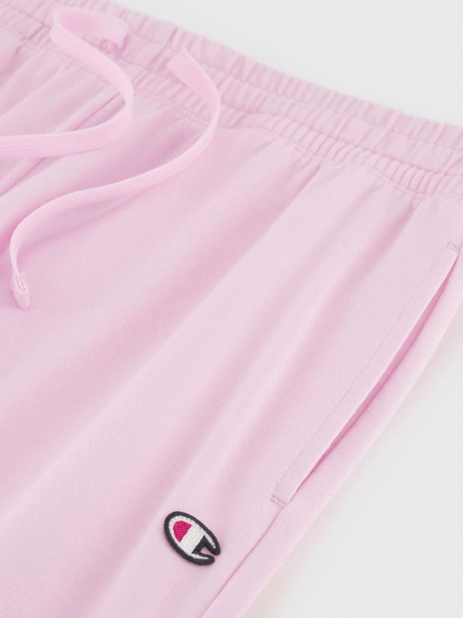 Pantalon de Jogging rib cuff rose femme - Champion