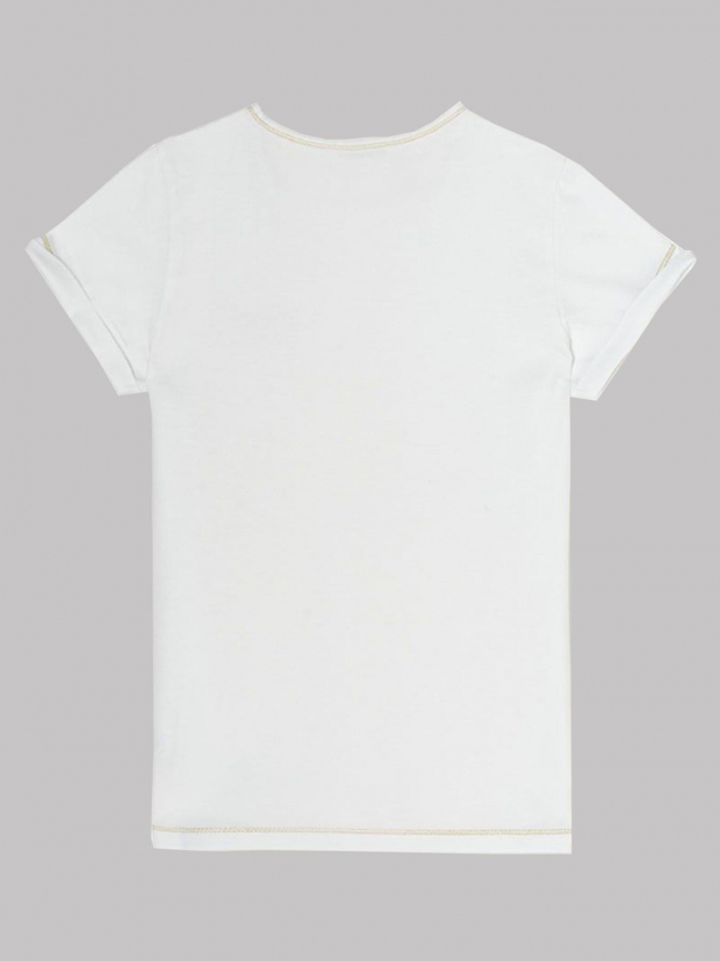 T-shirt tragi blanc enfant - Le Temps Des Cerises