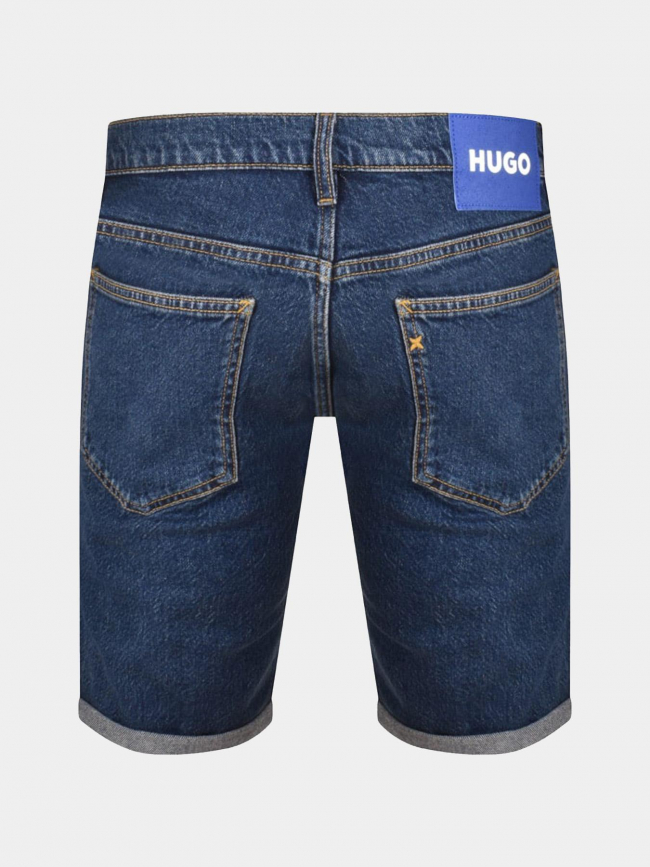 Short en jean slim ash bleu homme - Hugo