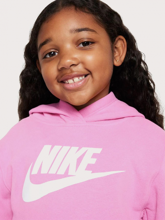 Ensemble de survêtement logo club rose fille - Nike