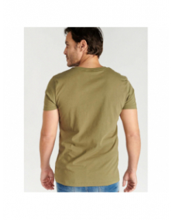 T-shirt gribs kaki homme - Le Temps Des Cerises