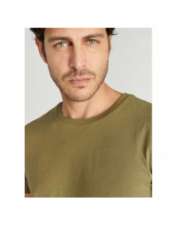 T-shirt gribs kaki homme - Le Temps Des Cerises