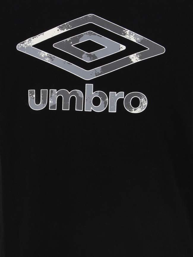 T-shirt gros logo bas net noir homme - Umbro