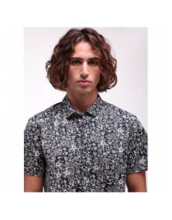 Chemise c-loyd mc navy homme - Teddy Smith