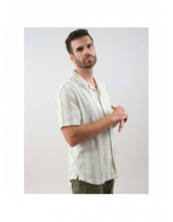Chemise à rayures curries multicolore homme - Deeluxe