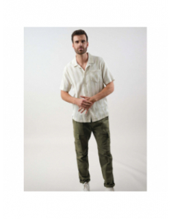 Chemise à rayures curries multicolore homme - Deeluxe
