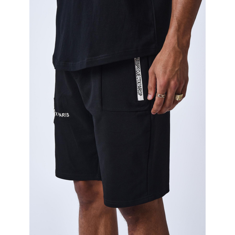 Short Jogging Homme ZOXOZ - Coton, Poches Zippées, Taille élastique Avec Cordon, Pour Sport Et Quotidien