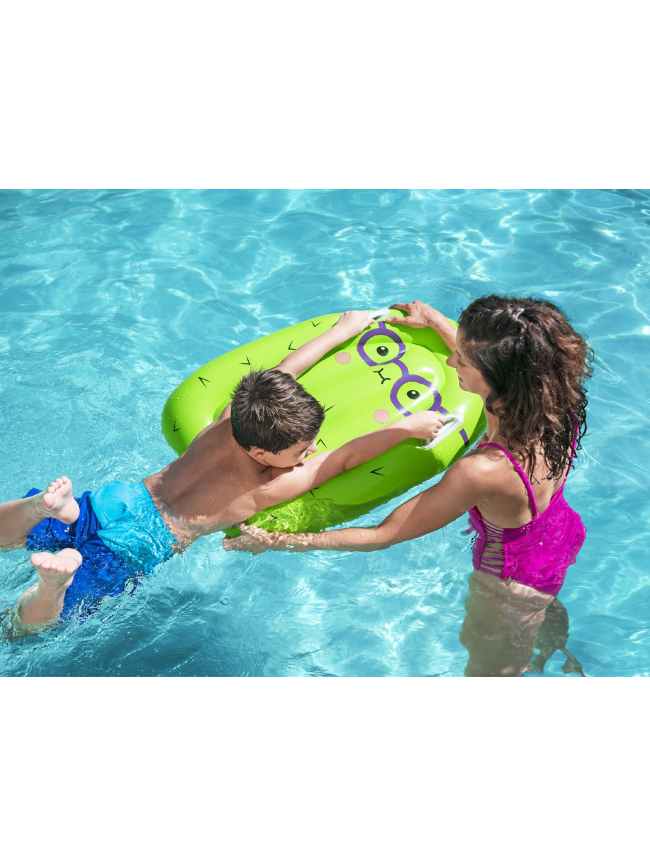 Bouée gonflable de piscine surf buddy vert enfant - Bestway