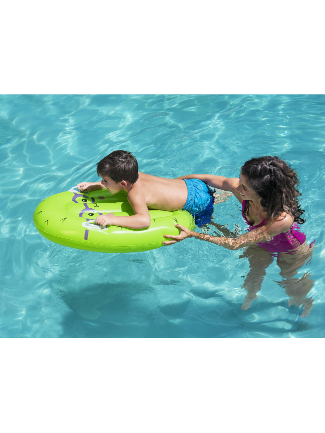 Bouée gonflable de piscine surf buddy vert enfant - Bestway